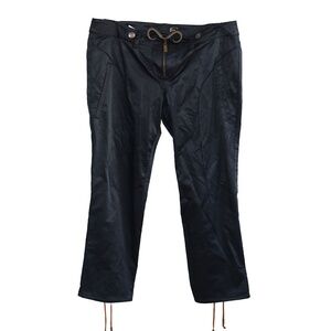 Rare Cavalli Black Capri Pants